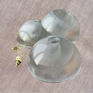 Clear Design Acrylic Clip-On Light Shades - Set of 3